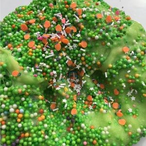 The Lucky Garden Slime (Scented) - Made in USA! ASMR!  Crunchy.